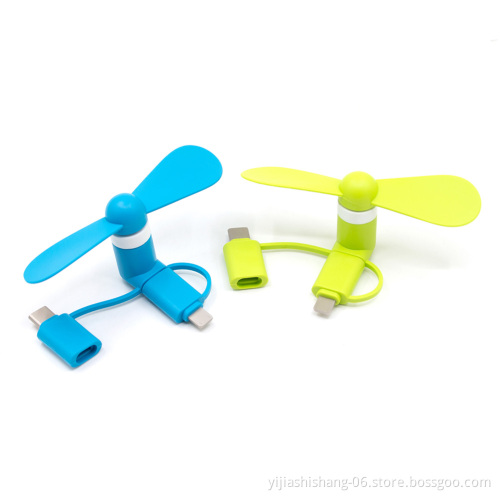 Yj FASHION Mini USB Fan, 3 in 1 USB Gadget Portable Electronic Smart Gadgets